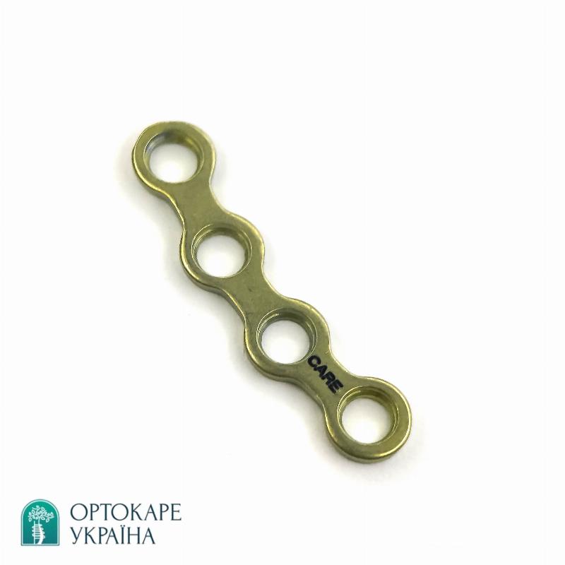 Орбітальна пластина з 4 отворами, товщиною 1,0 мм